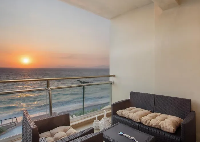 Coastal Mirage Sunset Reverie Luxury Seaview Rhodes City