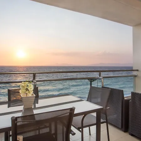Coastal Mirage Sunset Reverie Luxury Seaview Rhodes City